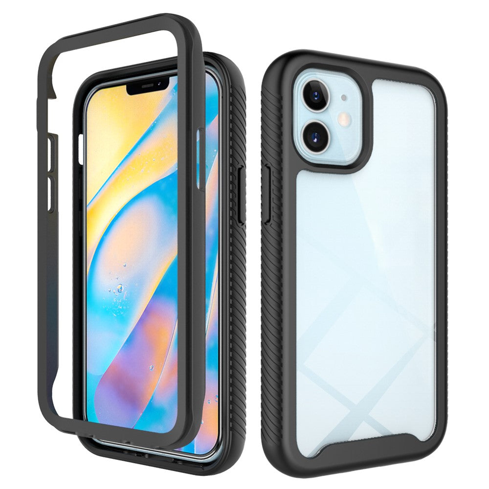 Stødsikkert PC + TPU Hybridcover til iPhone 12 mini