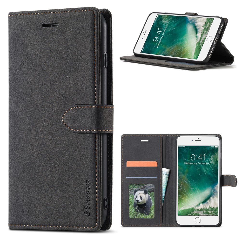 FORWENW F1 Series Leather Wallet Stand Cover Case for iPhone 7 / 8 / SE (2020)/SE (2022)