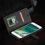 FORWENW F1 Series Leather Wallet Stand Cover Case for iPhone 7 / 8 / SE (2020)/SE (2022)
