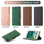 FORWENW F1 Series Leather Wallet Stand Cover Case for iPhone 7 / 8 / SE (2020)/SE (2022)
