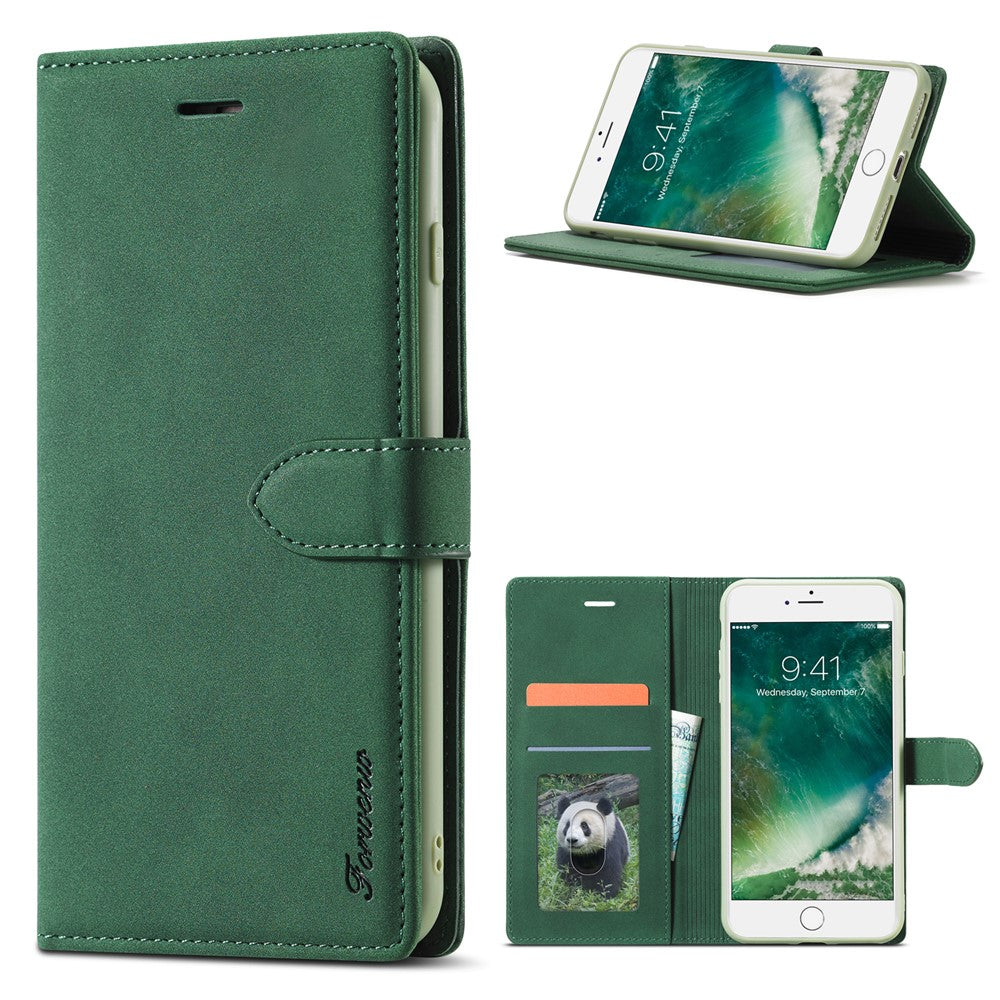 FORWENW F1 Series Leather Wallet Stand Cover Case for iPhone 7 / 8 / SE (2020)/SE (2022)