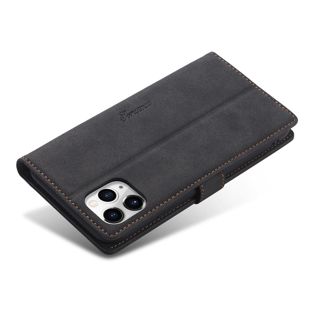 FORWENW F1 Series Leather Wallet Stand Cover Case for iPhone 11 Pro 5.8-inch