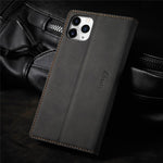 FORWENW F1 Series etui til iPhone 12/12 Pro – Læderpung og standcover