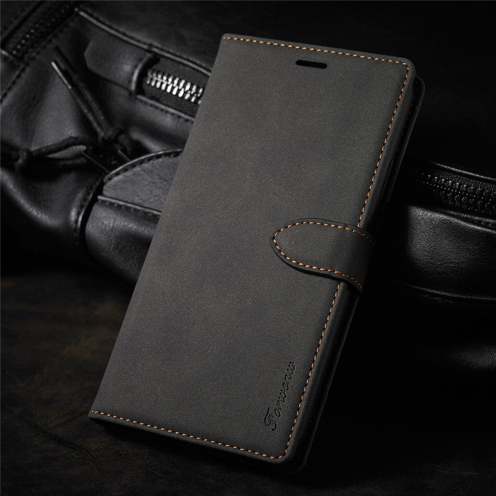 FORWENW F1 Series etui til iPhone 12/12 Pro – Læderpung og standcover