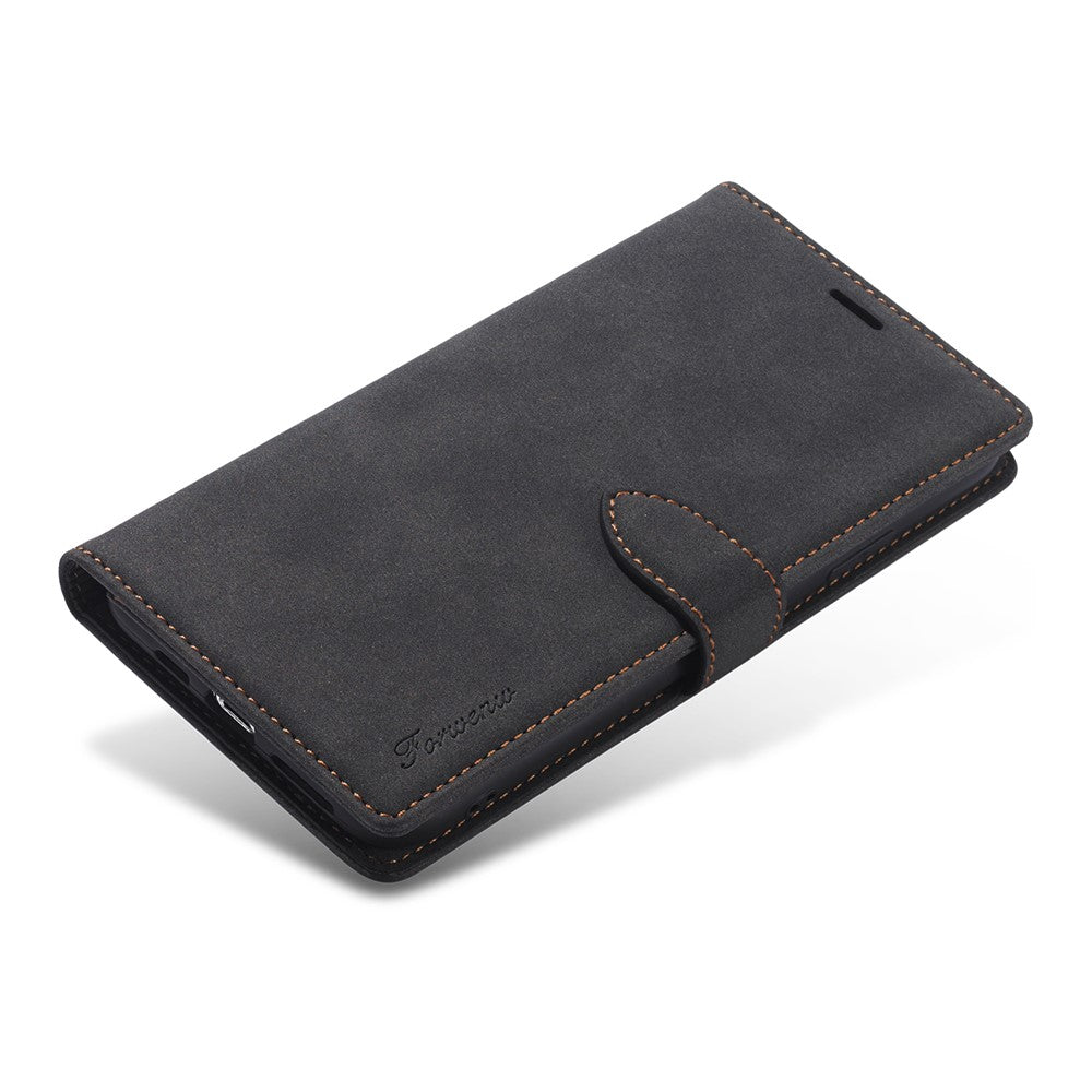 FORWENW F1 Series etui til iPhone 12/12 Pro – Læderpung og standcover