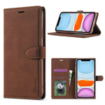FORWENW F1 Series etui til iPhone 12/12 Pro – Læderpung og standcover