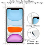 Til iPhone 11 6.1 tommer TPU Telefoncover + Skærmbeskytter i hærdet glas