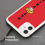 HAT PRINCE ENKAY Tecknad Serie PU-läderbelagt PC+TPU Hybrid Anti-fall-skal för iPhone 11 6,1 tum