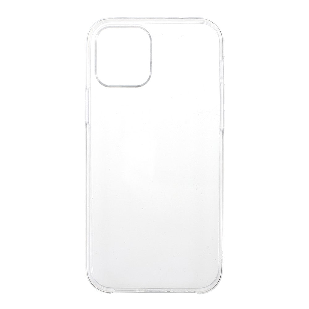 Hybrid PET + TPU + Akryl Transparent Heltäckande Skal till iPhone 12 Pro Max