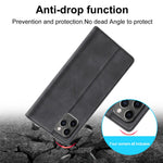 LC.IMEEKE Strong Magnetic Anti-drop Leather Phone Casing for iPhone 11 Pro