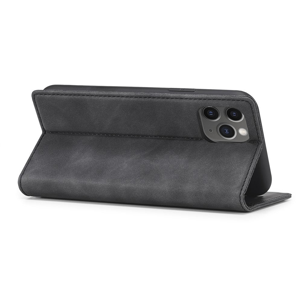 LC.IMEEKE Strong Magnetic Anti-drop Leather Phone Casing for iPhone 11 Pro