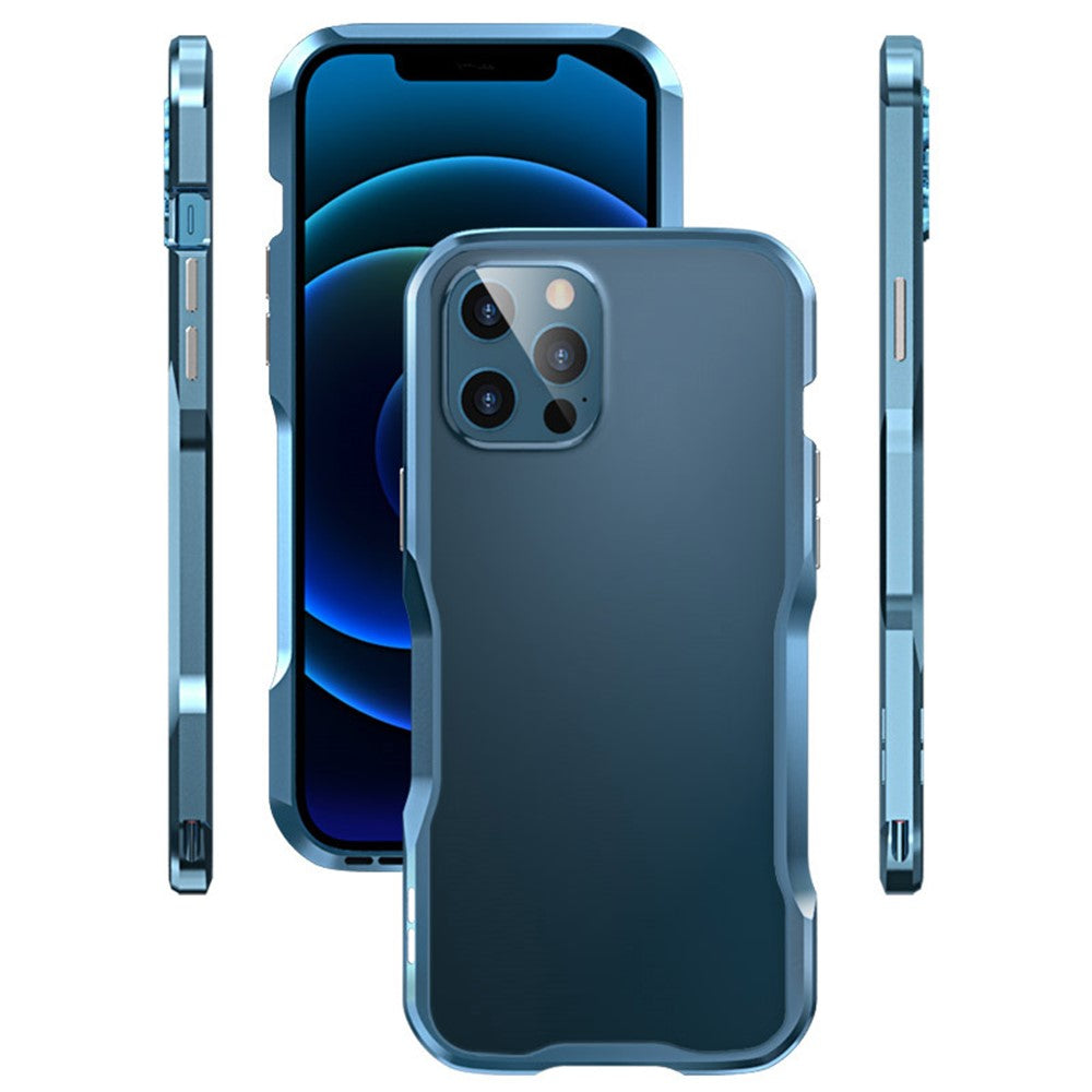 LUPHIE Metal Bumper-skal til iPhone 12 Mini