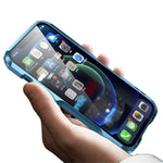 LUPHIE Metal Bumper-skal til iPhone 12 Mini