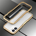 LUPHIE Metal Bumper-skal til iPhone 12 Mini