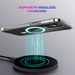 Clear TPU Phone Protective Back Cover [Support Wireless Charge] for iPhone 12 mini 5.4 inch