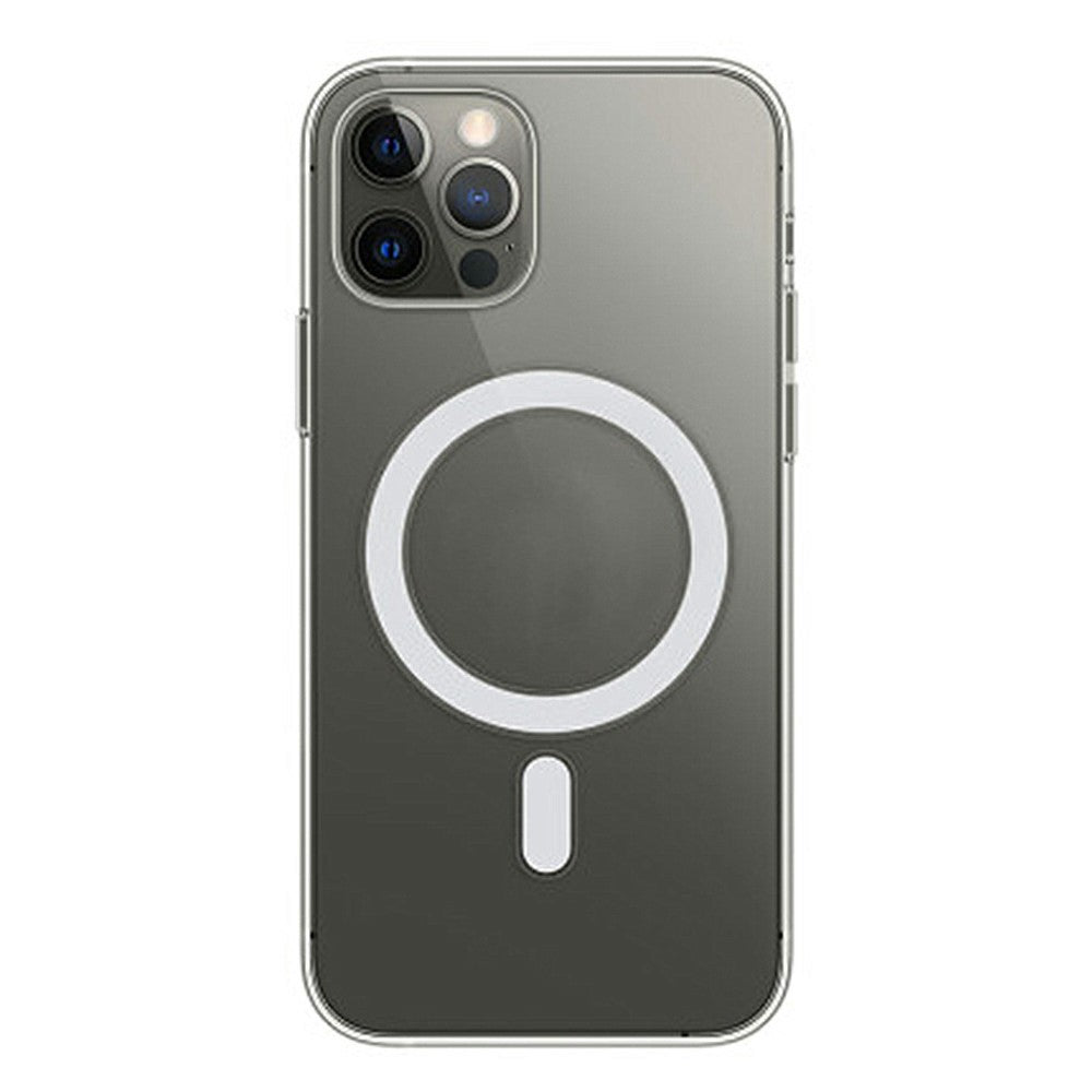 Stötsäkert kristallklart hårt PC + TPU-skal för iPhone 12 Pro Max