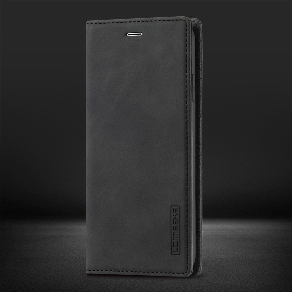 LC.IMEEKE Leather Wallet Stand Strong Magnetic Phone Protective Shell for iPhone XS Max