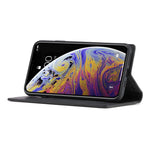 LC.IMEEKE Leather Wallet Stand Strong Magnetic Phone Protective Shell for iPhone XS Max