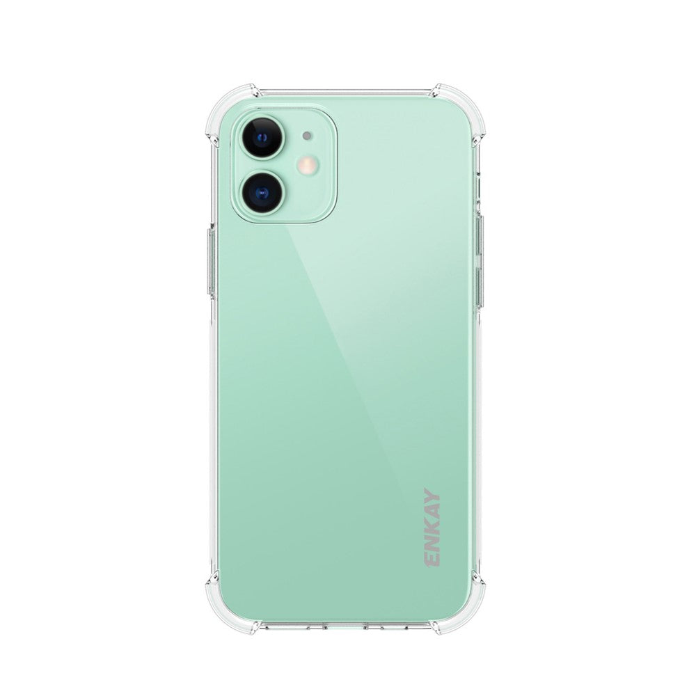 ENKAY HAT PRINCE ENK-PC049 Shockproof Clear TPU Case for iPhone 12 mini 5.4 inch