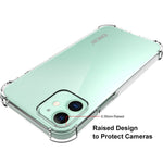 ENKAY HAT PRINCE ENK-PC049 Shockproof Clear TPU Case for iPhone 12 mini 5.4 inch