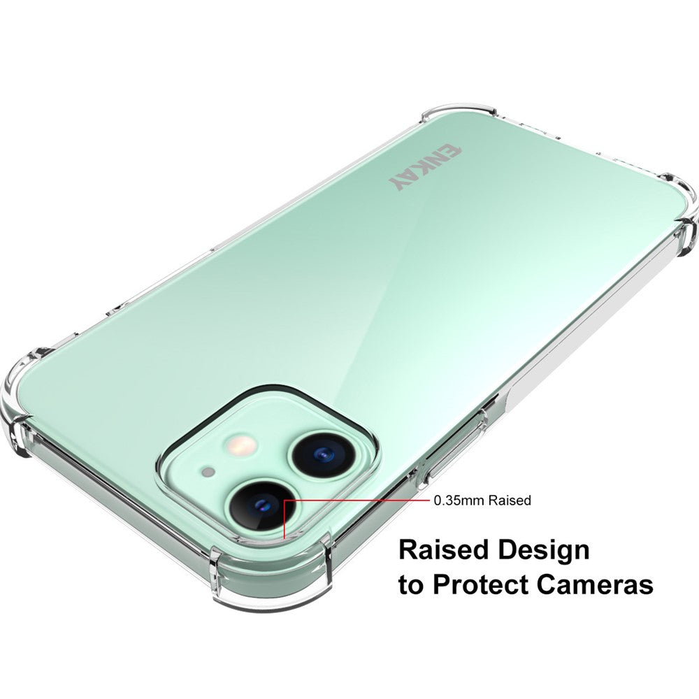 ENKAY HAT PRINCE ENK-PC049 Shockproof Clear TPU Case for iPhone 12 mini 5.4 inch