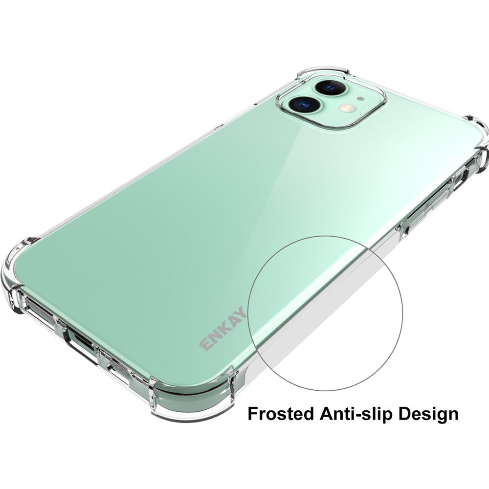 ENKAY HAT PRINCE ENK-PC049 Shockproof Clear TPU Case for iPhone 12 mini 5.4 inch