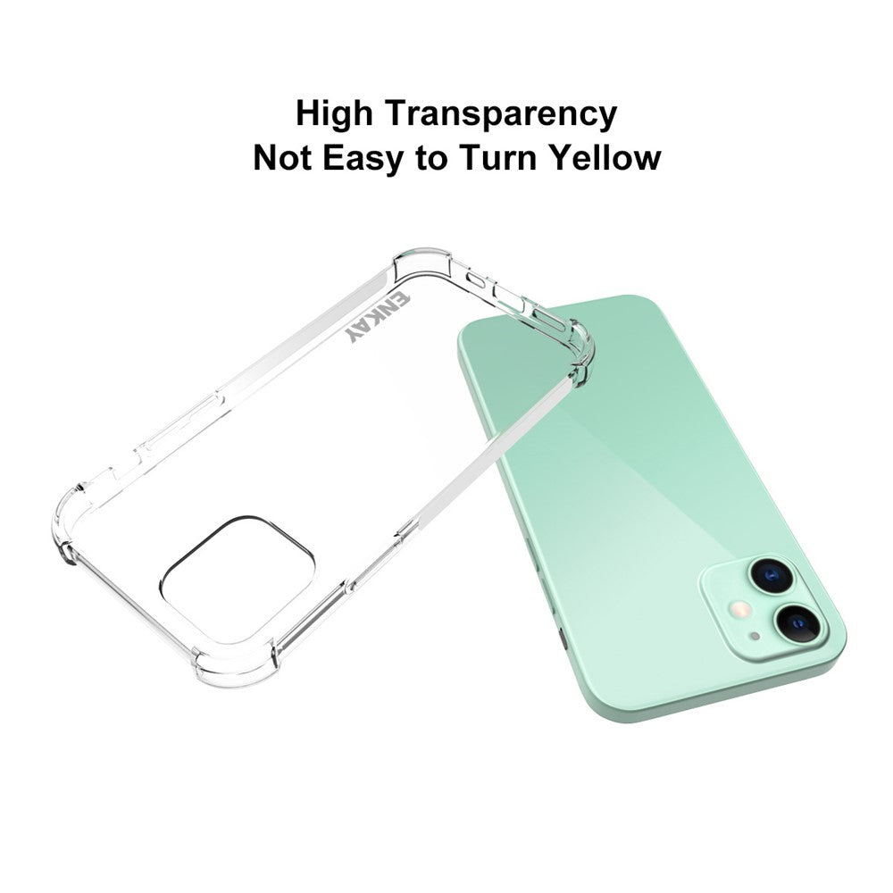 ENKAY HAT PRINCE ENK-PC049 Shockproof Clear TPU Case for iPhone 12 mini 5.4 inch