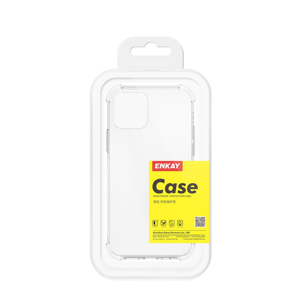 ENKAY HAT PRINCE ENK-PC049 Shockproof Clear TPU Case for iPhone 12 mini 5.4 inch