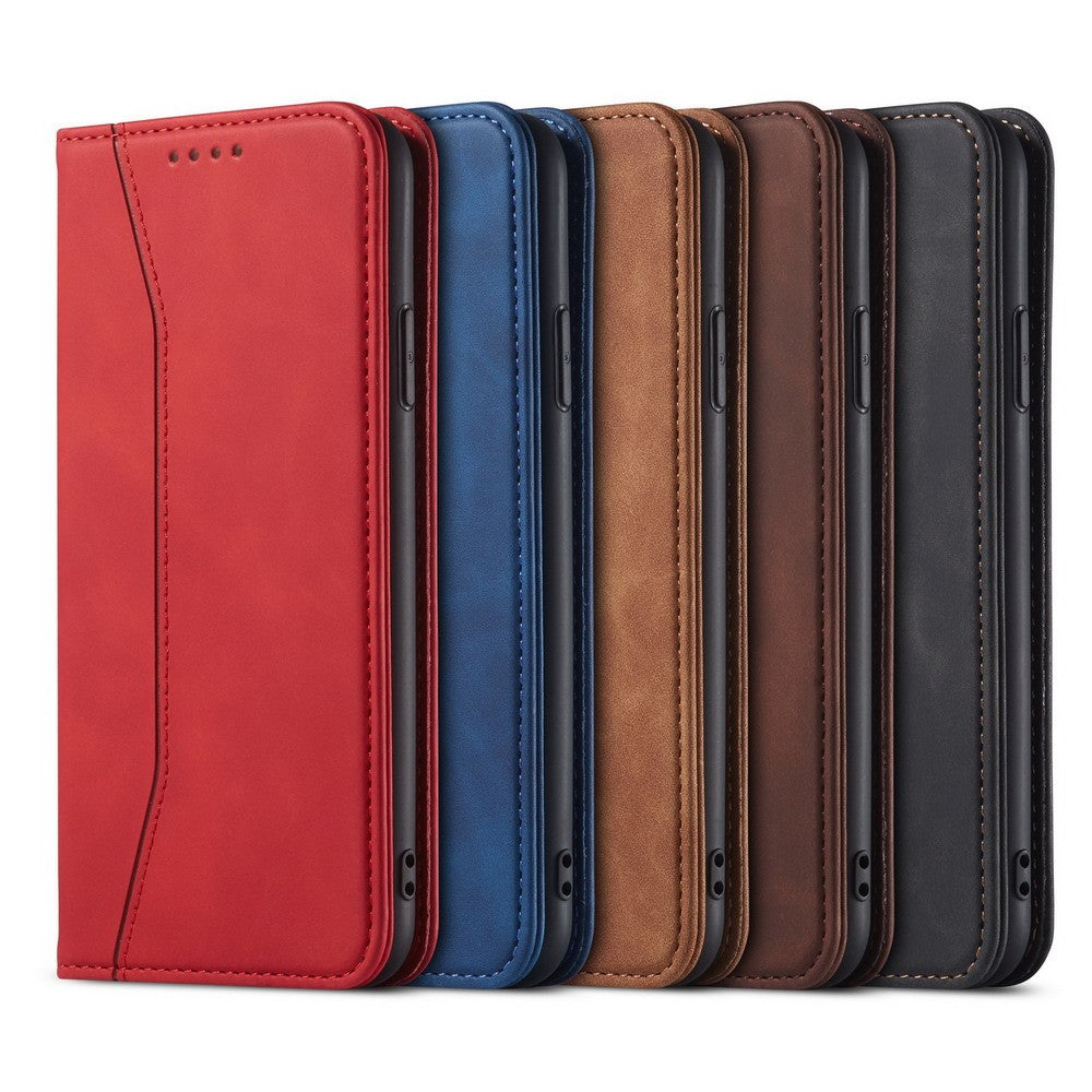Fantasy Series Auto-absorbed Leather Wallet Stand Case for iPhone 12 Pro Max