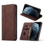 Fantasy Series Auto-absorbed Leather Wallet Stand Case for iPhone 12 Pro Max