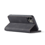 Fantasy Series Auto-absorbed Leather Wallet Stand Case for iPhone 12 Pro / iPhone 12