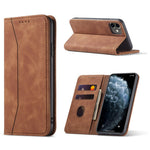 Fantasy Series Auto-absorbed Leather Wallet Stand Case for iPhone 12 Pro / iPhone 12