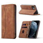 Fantasy Series Auto-absorberende Læderpung Etui med Stand til iPhone 12 mini 5,4 tommer
