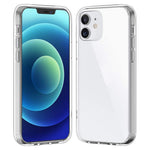 Fingeraftryksafvisende gennemsigtigt TPU-telefoncover til iPhone 12 mini 5,4 tommer