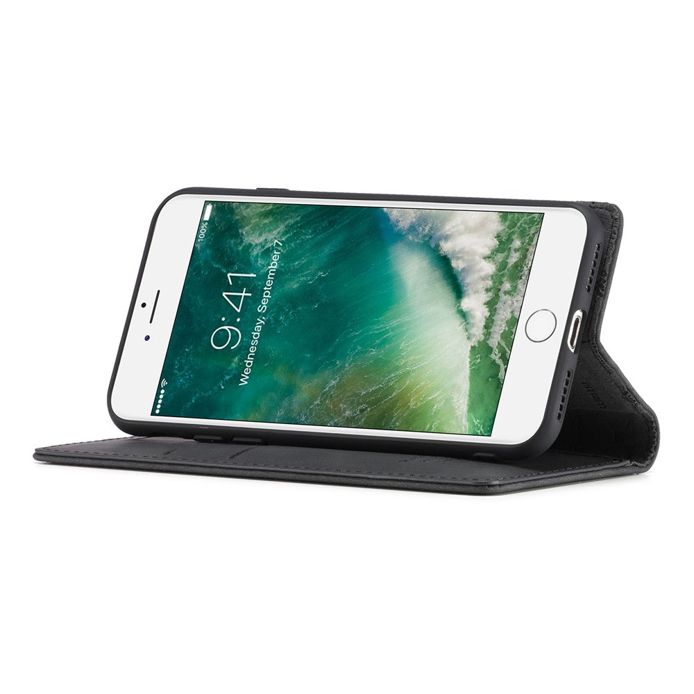 LC.IMEEKE Strong Auto-Absorbed Business Style Leather Phone Cover Shell for iPhone 7/8/SE (2020)/SE (2022)