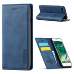 LC.IMEEKE Strong Auto-Absorbed Business Style Leather Phone Cover Shell for iPhone 7/8/SE (2020)/SE (2022)