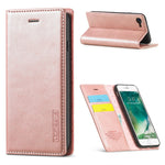 LC.IMEEKE Strong Auto-Absorbed Business Style Leather Phone Cover Shell for iPhone 7/8/SE (2020)/SE (2022)