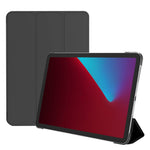 Plastic Tri-Fold PU Leather Tablet Case for iPad Air 11 (2026) / (2025) / (2024) / Pro 11 (2022) (2021) (2020) / Air (2022) (2020)