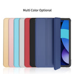 Plastic Tri-Fold PU Leather Tablet Case for iPad Air 11 (2026) / (2025) / (2024) / Pro 11 (2022) (2021) (2020) / Air (2022) (2020)