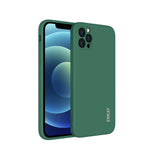 ENKAY HAT PRINCE ENK-PC069 Precise Hold Straight Edge Plain Liquid Silicone Phone Protective Case for iPhone 12 Pro