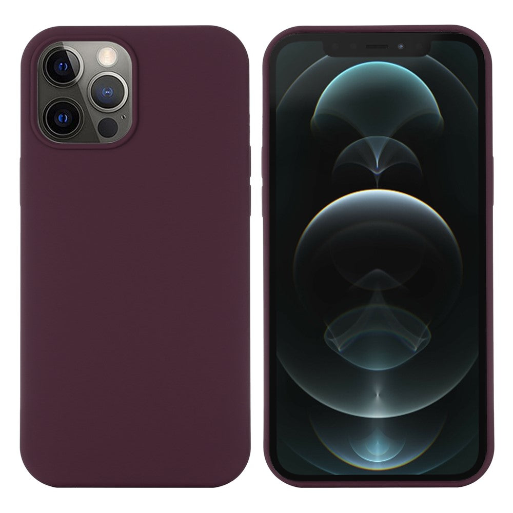 Magnetic Absorption Liquid Silicone Cell Phone Cover [Support Magnetic Wireless Charge]  iPhone 12 Pro Max Magnetic