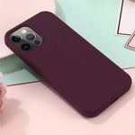 Magnetic Absorption Liquid Silicone Cell Phone Cover [Support Magnetic Wireless Charge]  iPhone 12 Pro Max Magnetic