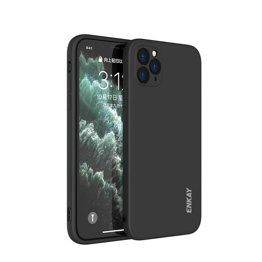 ENKAY HAT PRINCE ENK-PC066 Anti-Drop Silicone Precise Hole Phone Cover Case for iPhone 11 Pro Max 6.5 inch