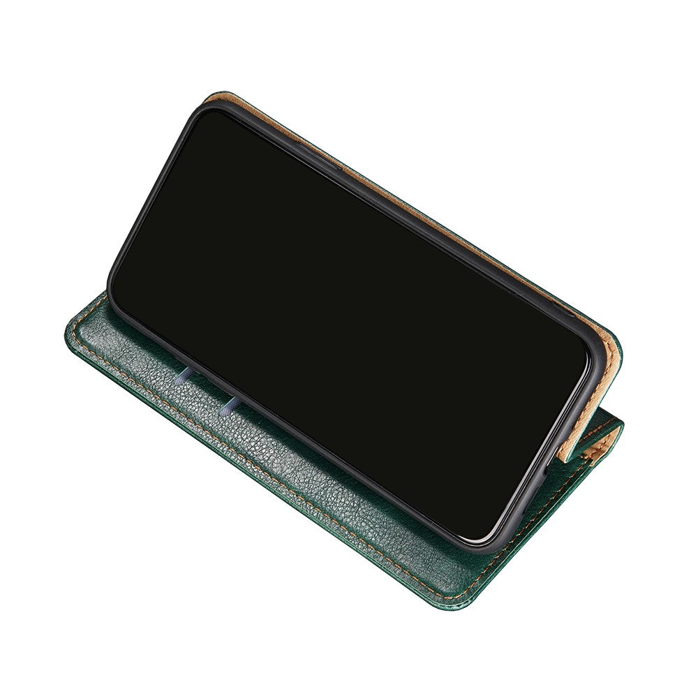 Solid Color Auto-Magnetic Leather Phone Case for iPhone 7/8/SE (2020)/SE (2022)
