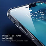 Clear Acrylic+TPU Phone Case Compatible with MagSafe for iPhone 12 Pro Max