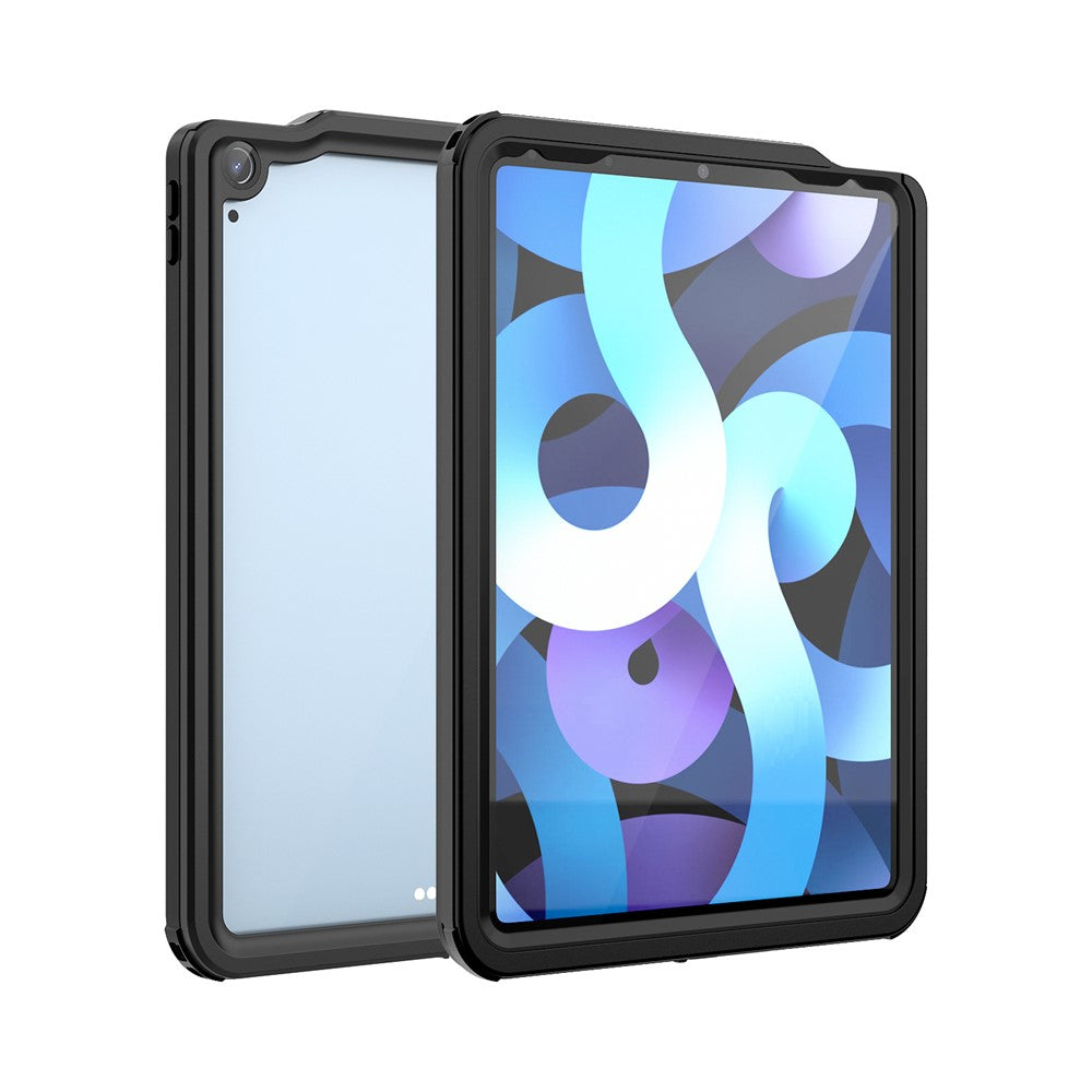 IP68 Dual Protection Waterproof Case Transparent Back Shell for iPad Air (2020) / Air (2022)