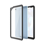 IP68 Dual Protection Waterproof Case Transparent Back Shell for iPad Air (2020) / Air (2022)