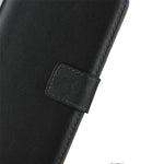Genuine Leather Wallet Stand Phone Protector Case Shell for iPhone 12 / 12 Pro