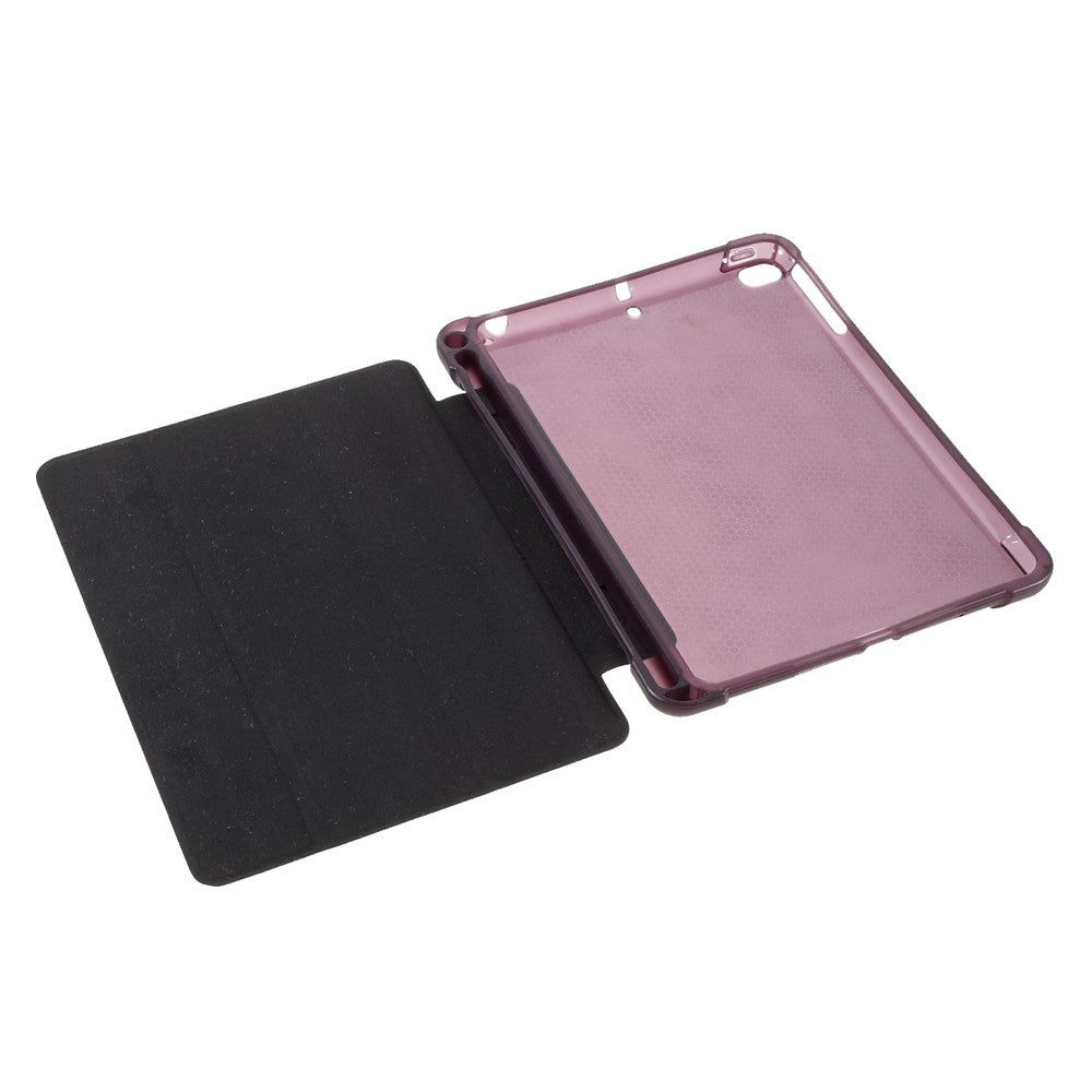 Full Protection Tri-fold Stand Leather Case [with Apple Pencil Storage Groove] for iPad Mini 1/2/3/4/(2019) 7.9 inch