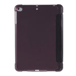 Full Protection Tri-fold Stand Leather Case [with Apple Pencil Storage Groove] for iPad Mini 1/2/3/4/(2019) 7.9 inch